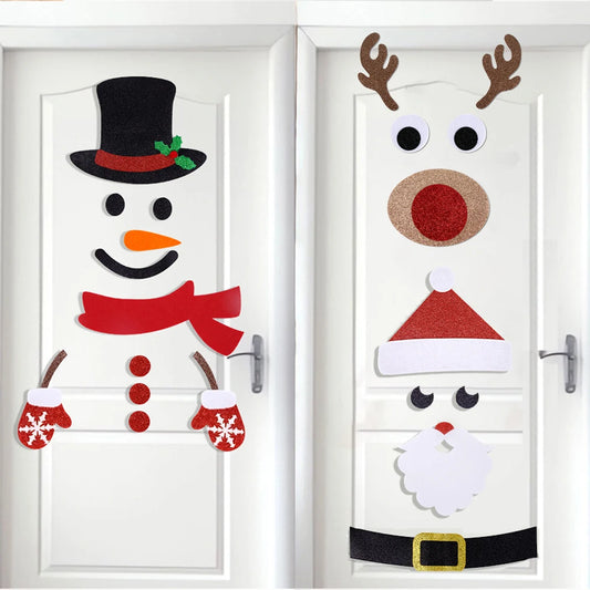 Christmas Door Window Stickers