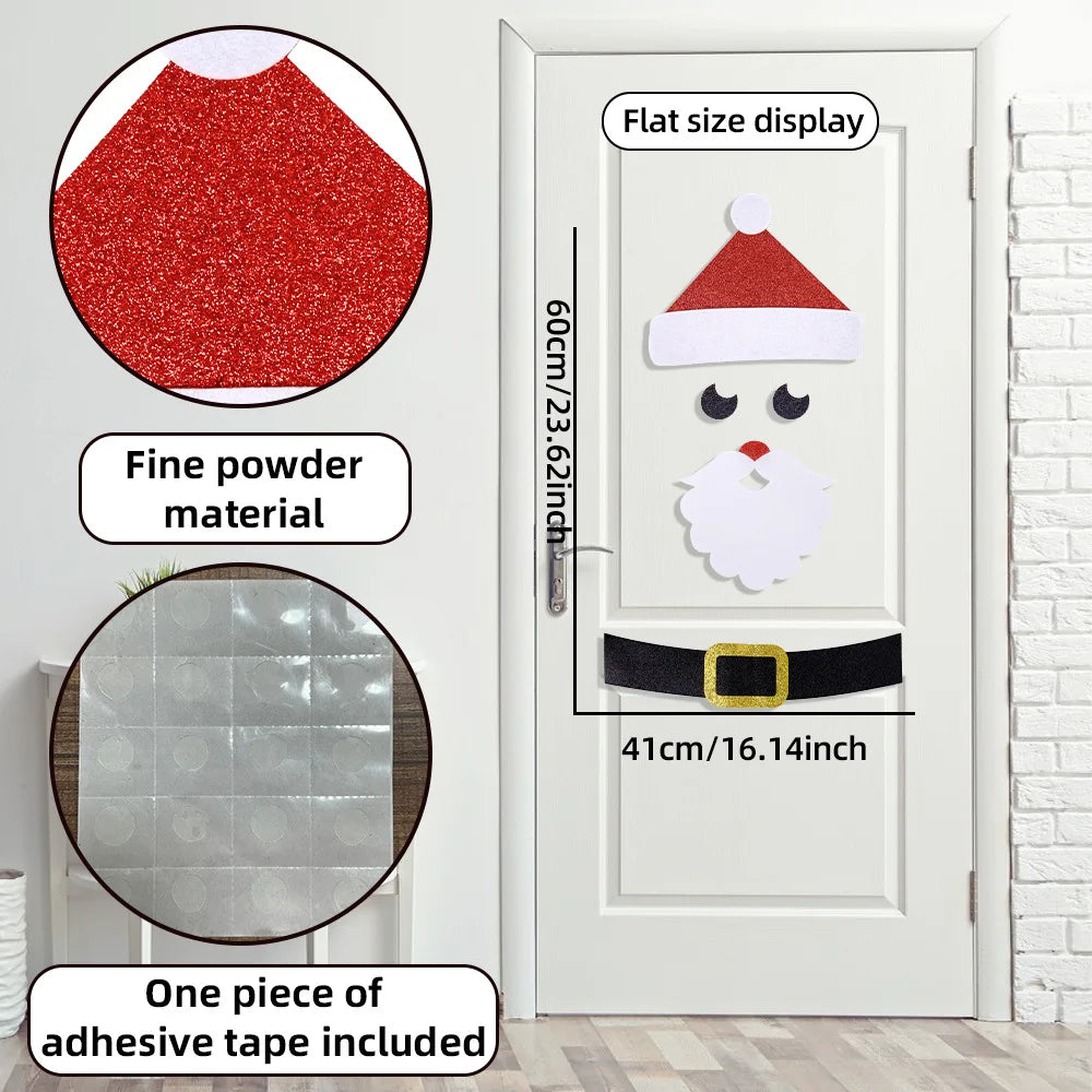 Christmas Door Window Stickers